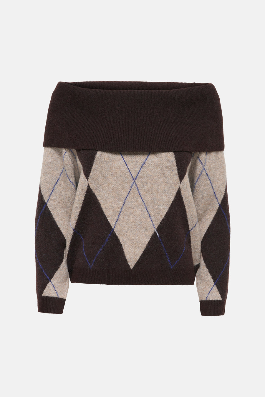 Trui (offshoulder) bruin - ONLY®