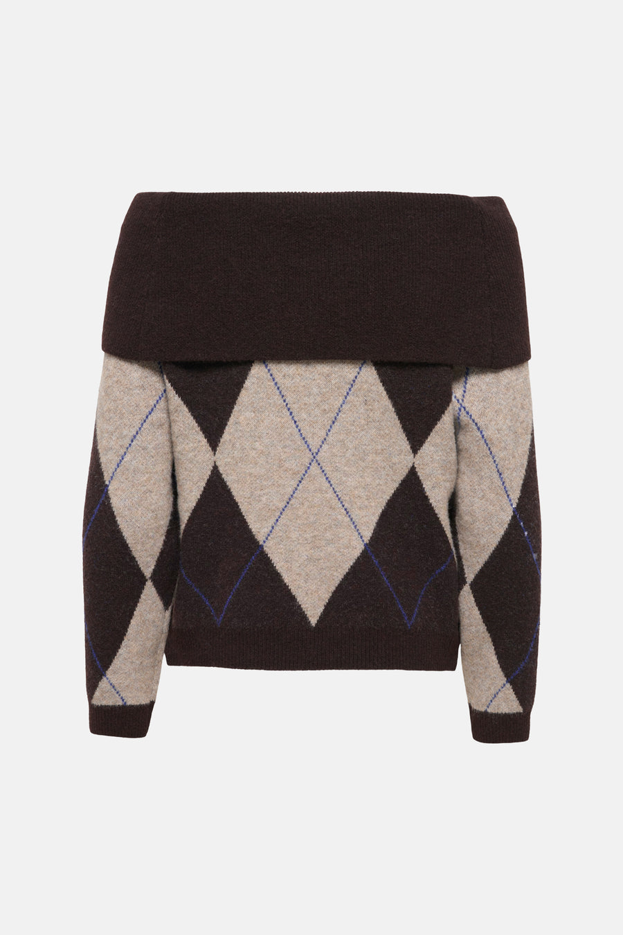 Trui (offshoulder) bruin - ONLY®