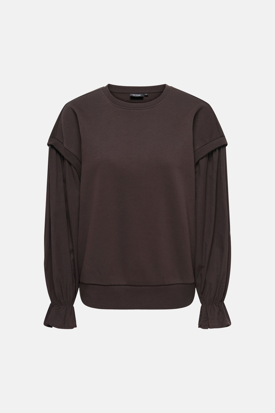Sweater met ronde hals bruin - ONLY®