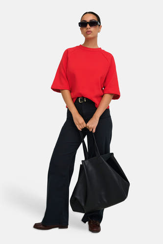 Sweat col O - Racing Red