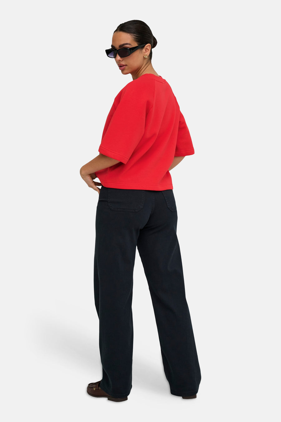 Sweat col O - Racing Red