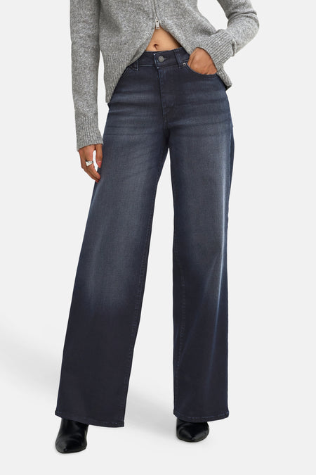 MADISON BLUSH - dark blue denim