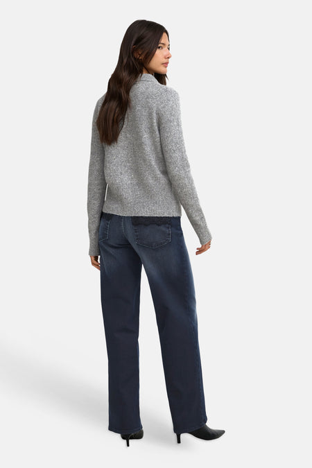 MADISON BLUSH - dark blue denim