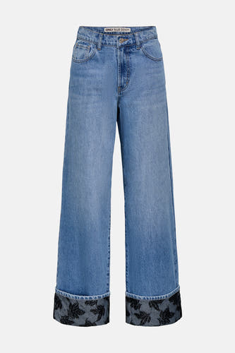 Jeans wide mid blue denim - ONLY®