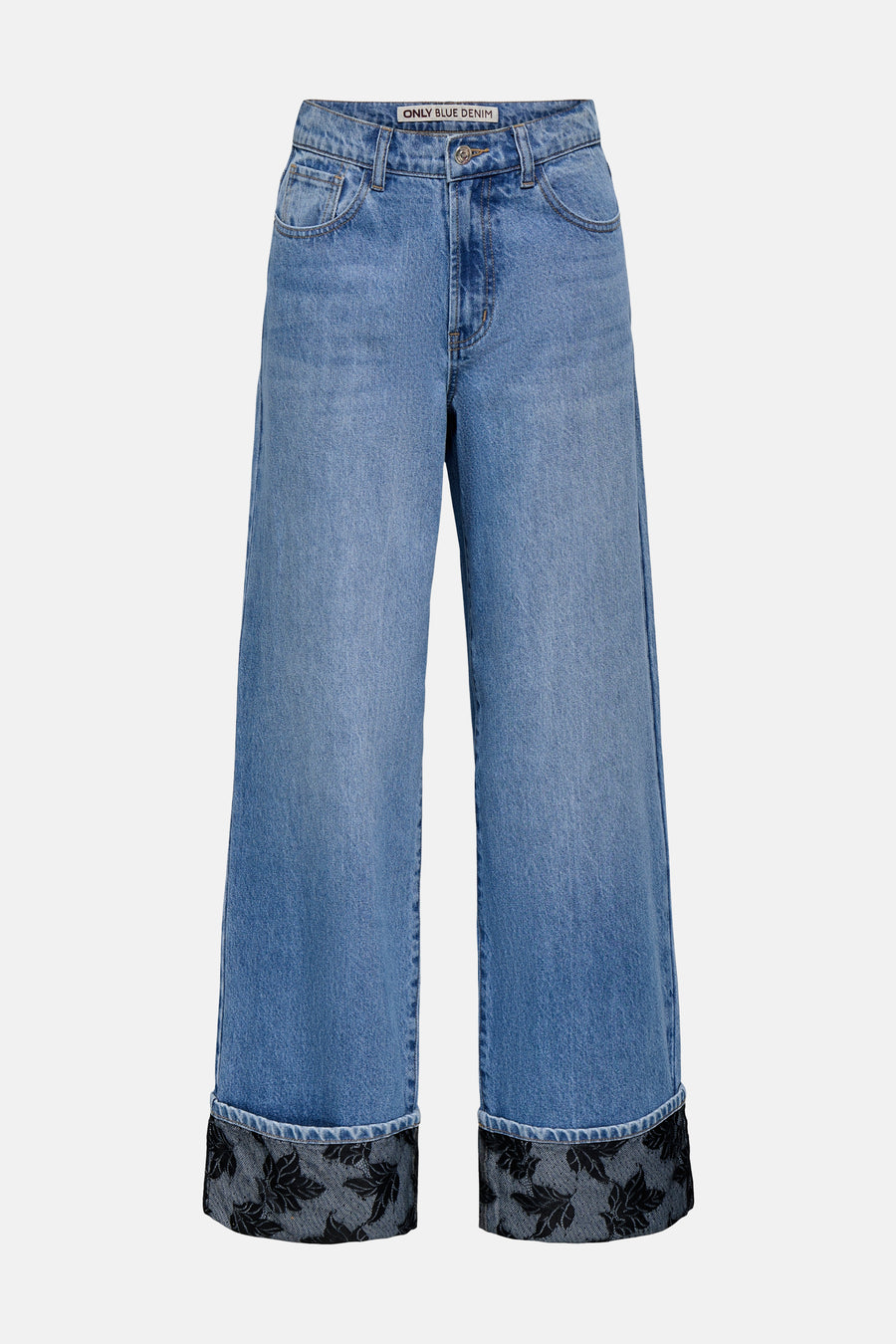 Jeans wide mid blue denim - ONLY®