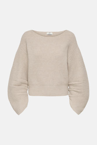 Pull col O Écru - JDY