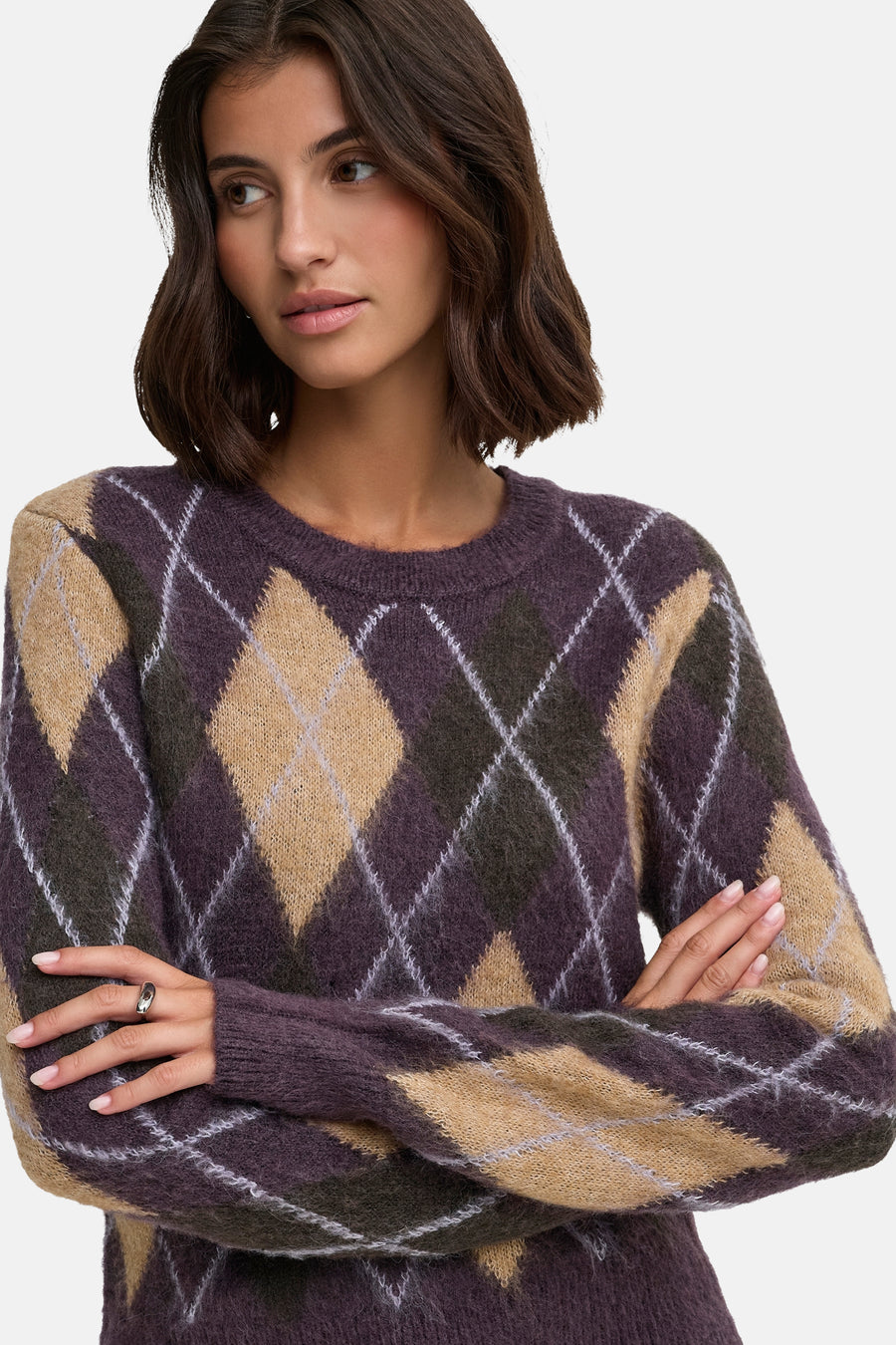 Pull col O multicolore - JDY