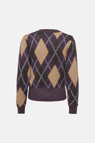 Pull col O multicolore - JDY