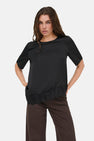 Top uni manche courte noir - JDY