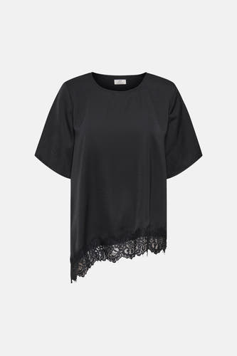 Top uni manche courte noir - JDY