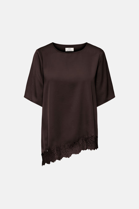 Top (korte mouwen) bruin - JDY