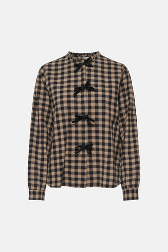 Blouse (lange mouwen) bruin - ONLY®