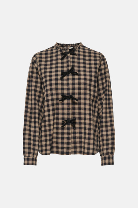 Blouse met lange mouwen - Black