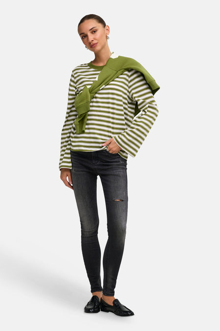 T-shirt (lange mouwen) groen - ONLY®