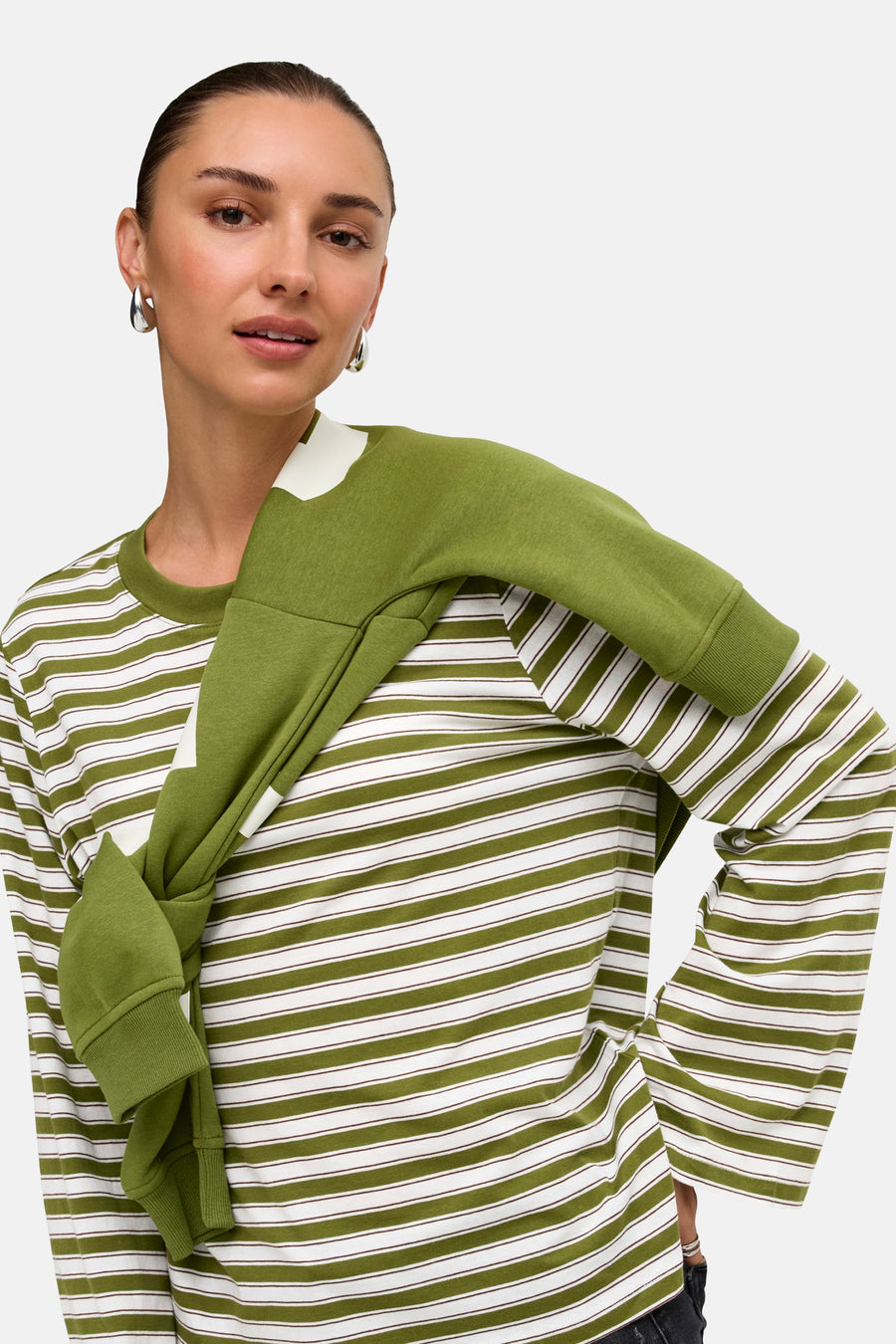 T-shirt (manches longues) vert - ONLY®
