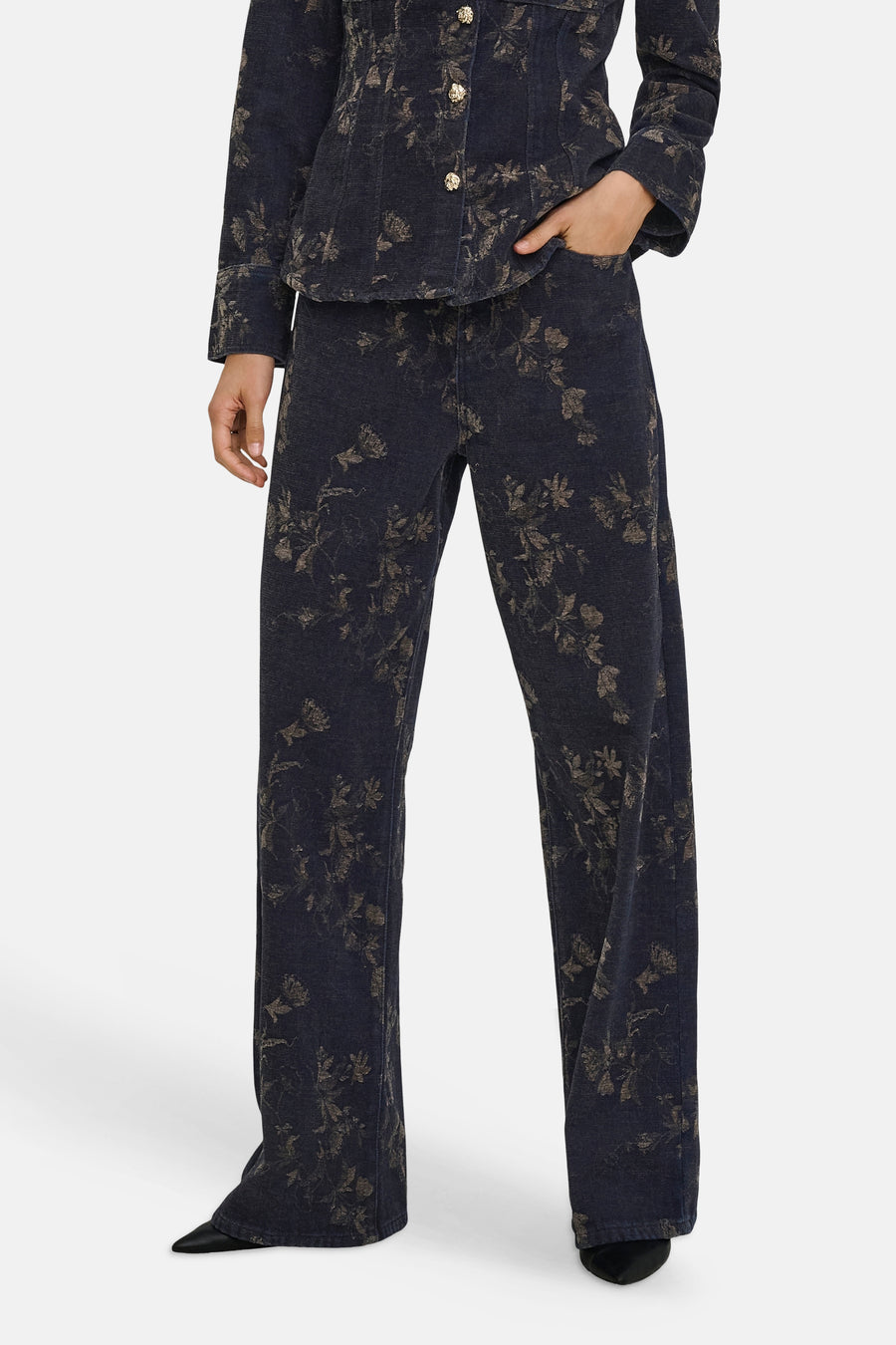 Jeans wide dark blue denim - ONLY®