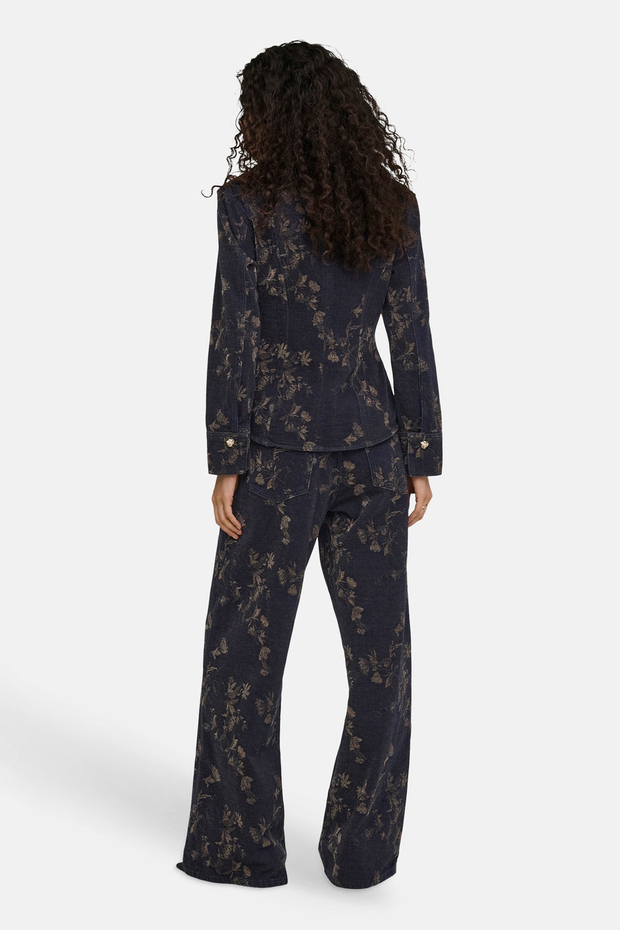Jeans wide dark blue denim - ONLY®