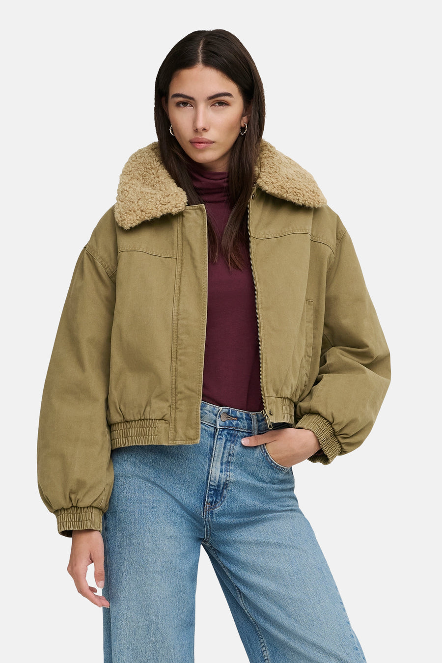 Bomberjassen beige - ONLY®