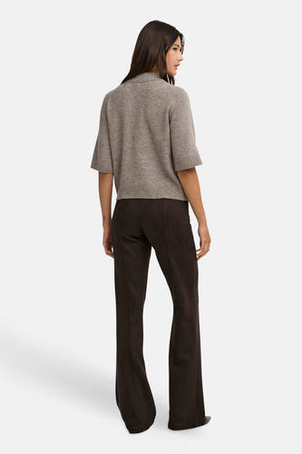 Pull col O beige - ONLY®