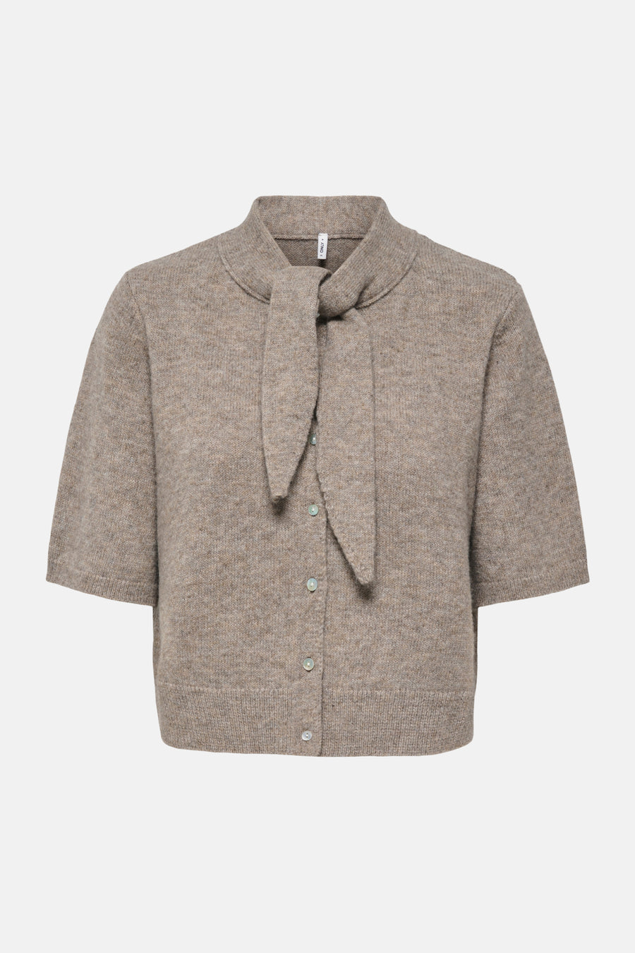 Pull col O beige - ONLY®