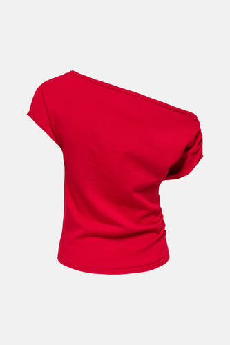 Pulls met korte mouwen rood - JDY