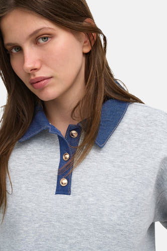Sweater met ronde hals grijs - ONLY®