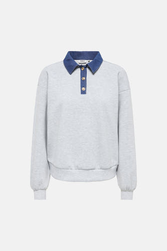 Sweater met ronde hals grijs - ONLY®