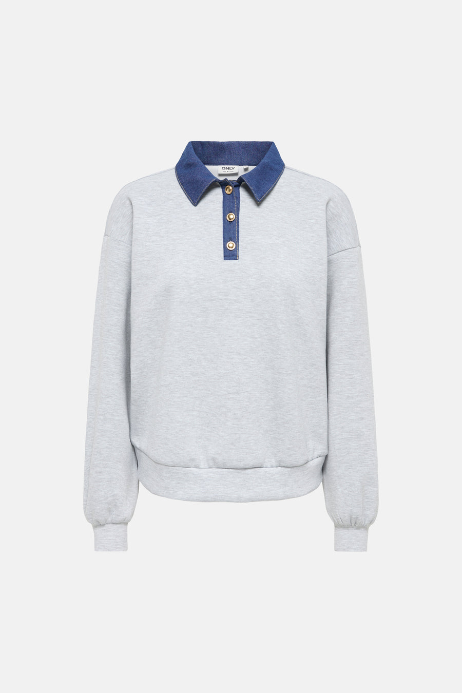 Sweater met ronde hals grijs - ONLY®