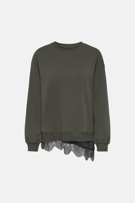 Sweater met ronde hals zwart - JDY
