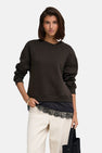 Sweater met ronde hals bruin - JDY