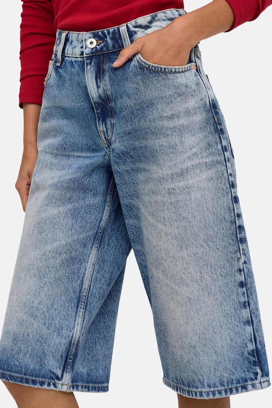 5-pocket shorts light blue denim - ONLY®