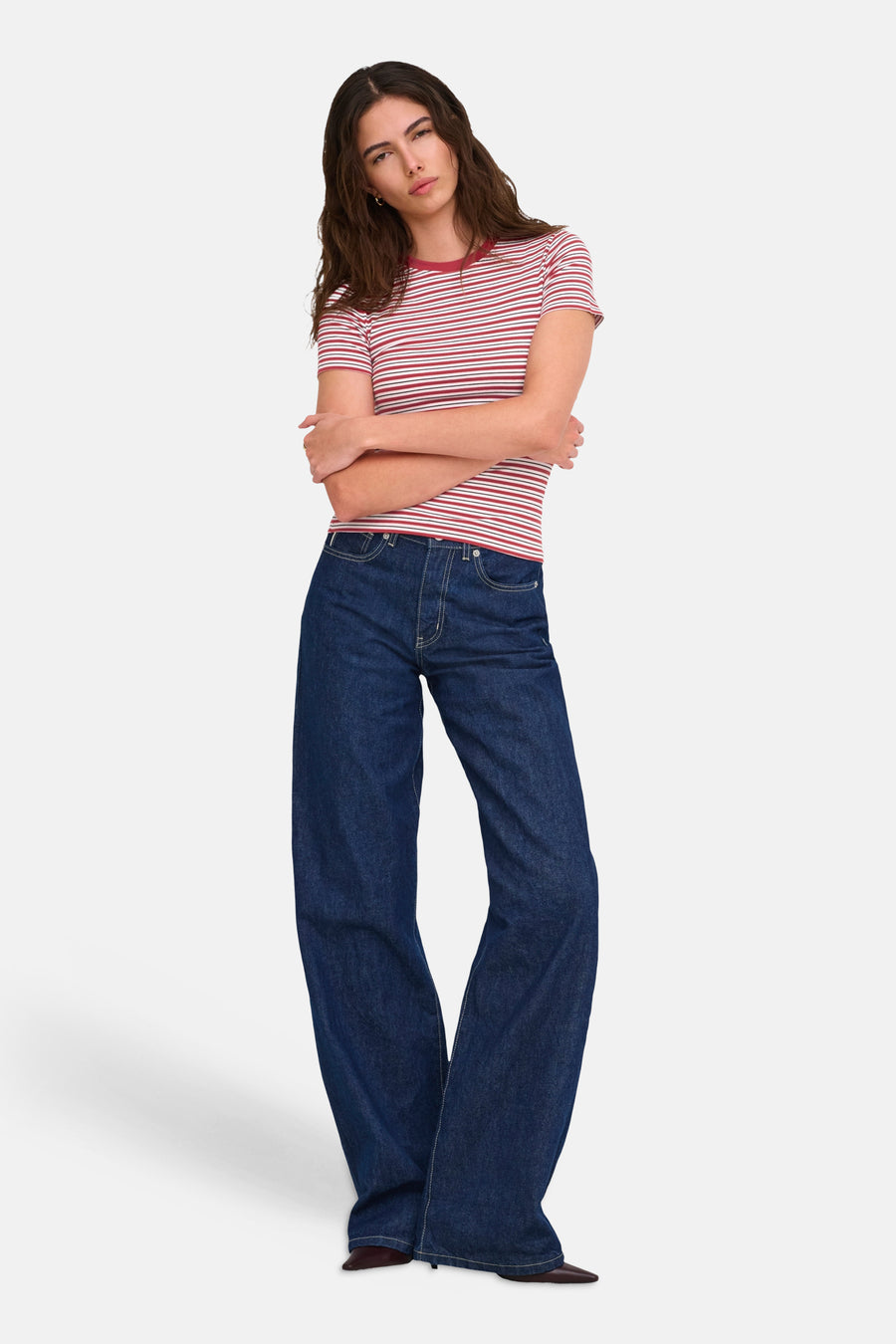 T-shirt (korte mouwen) rood - JDY