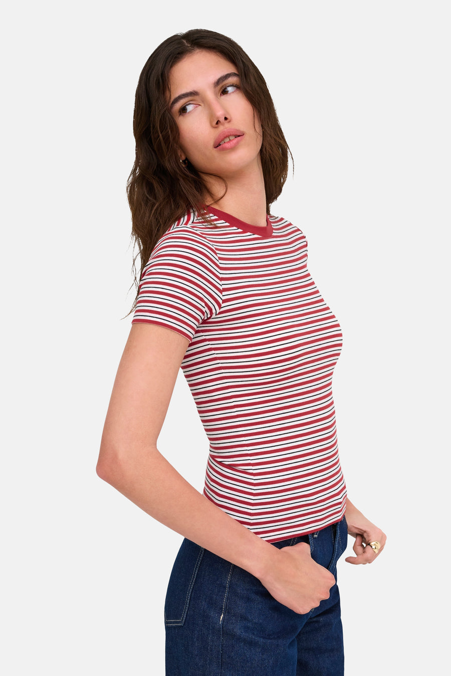T-shirt (korte mouwen) rood - JDY