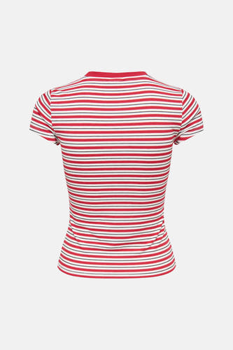 T-shirt (korte mouwen) rood - JDY