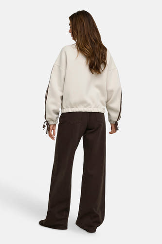 Sweater met ronde hals bruin - ONLY®
