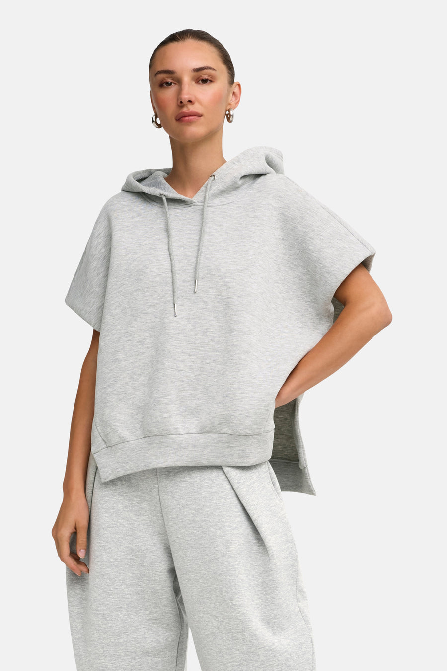 Sweater met kap grijs - ONLY®