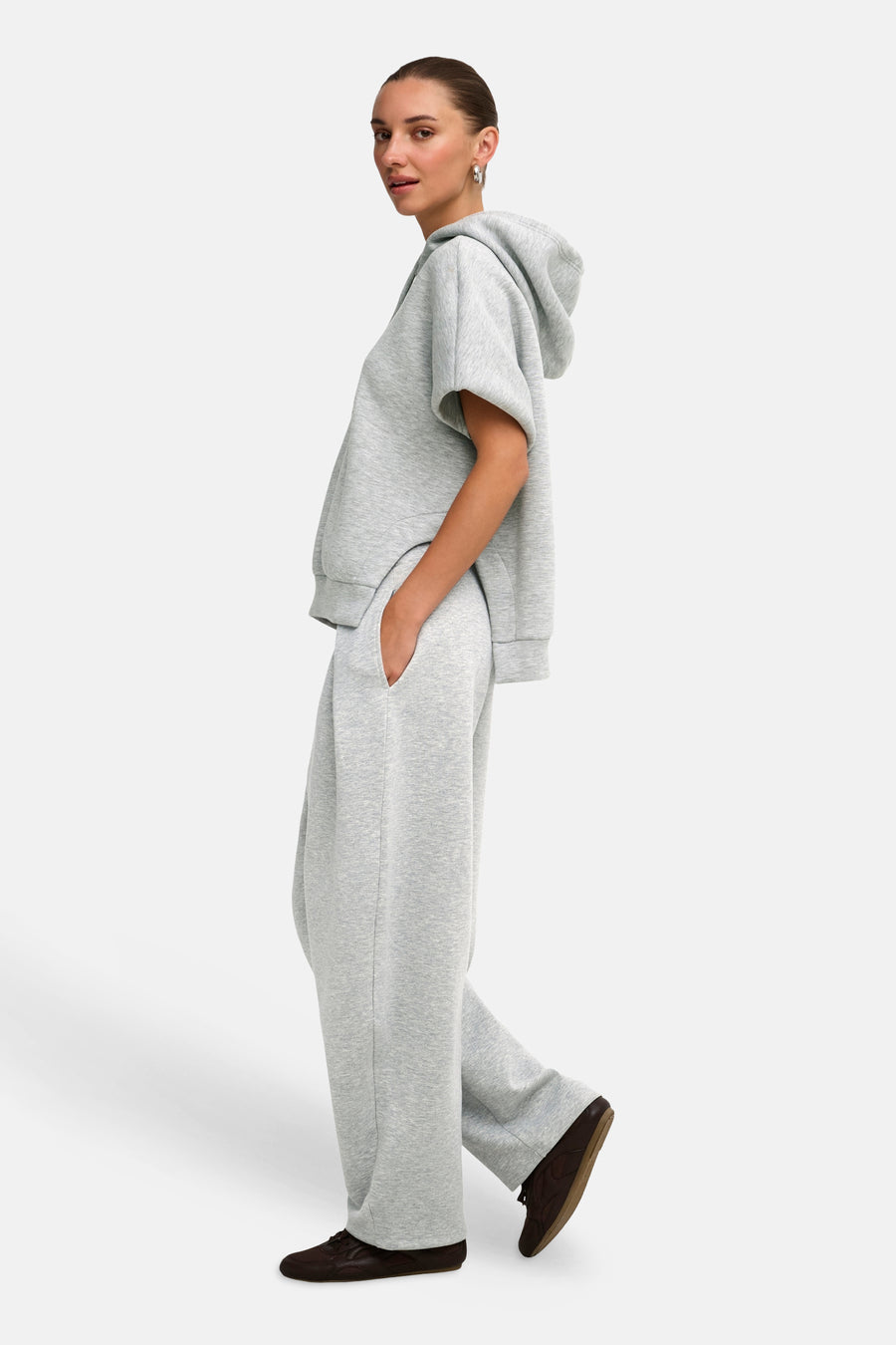 Sweater met kap grijs - ONLY®