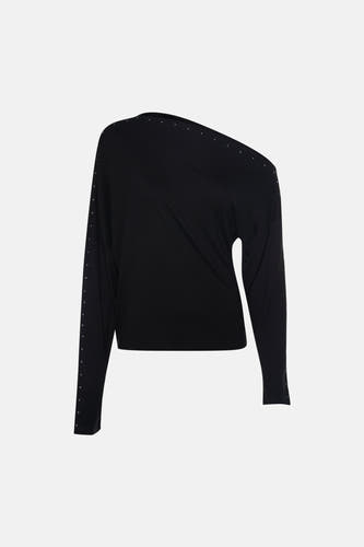 T-shirt met lange mouwen - zwart