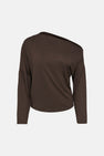 T-shirt met lange mouwen - Coffee Bean