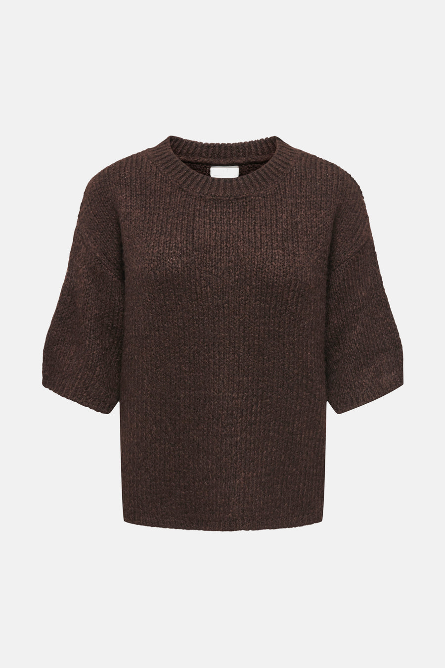Trui met ronde hals bruin - JDY