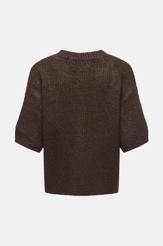 Trui met ronde hals bruin - JDY