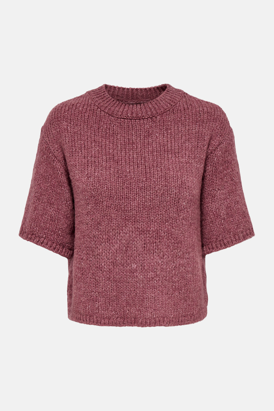 Trui met ronde hals roze - JDY