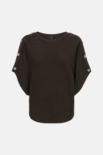 Pull col O brun - ONLY®