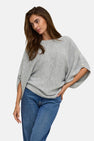 Pull col O gris - ONLY®