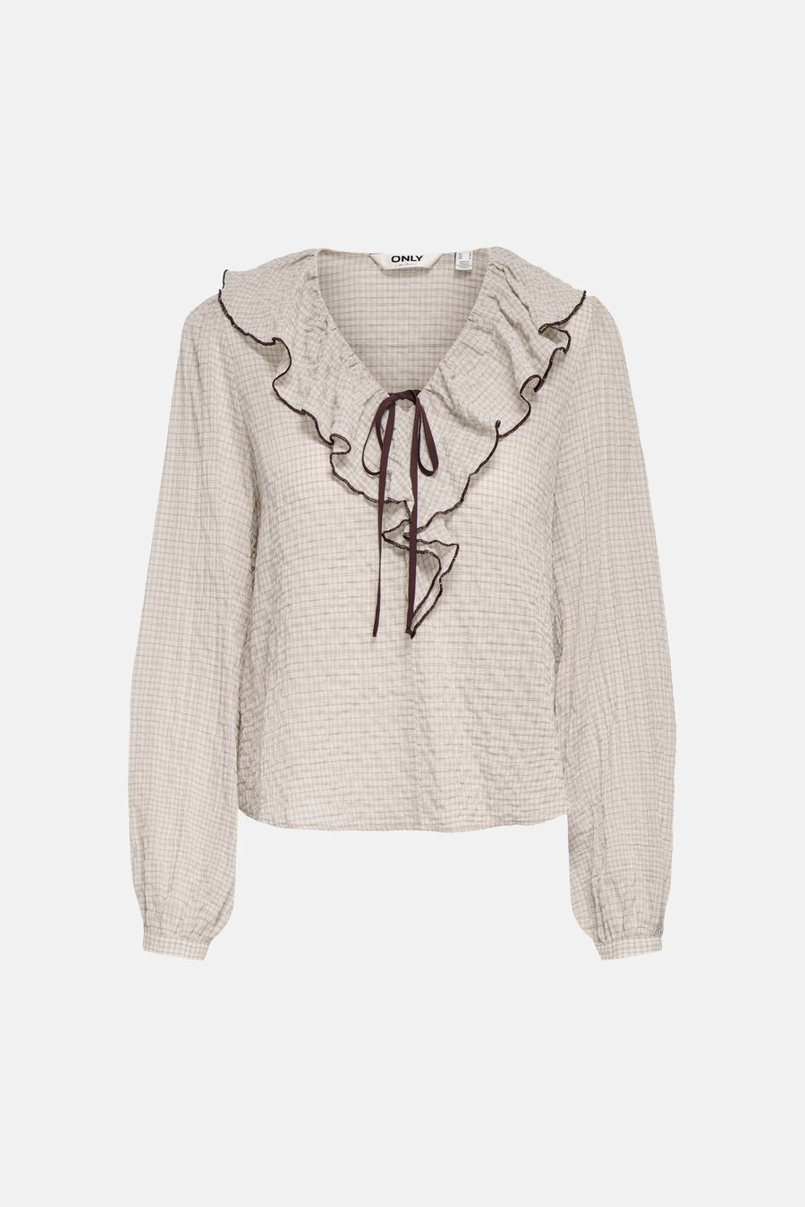 Blouse à manches longues - écru