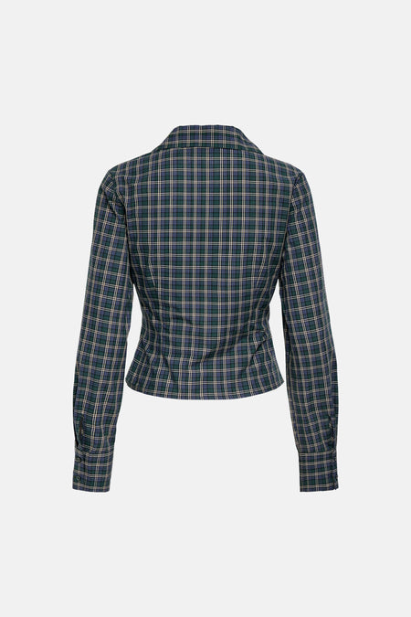 Chemise à manches longues - bleu