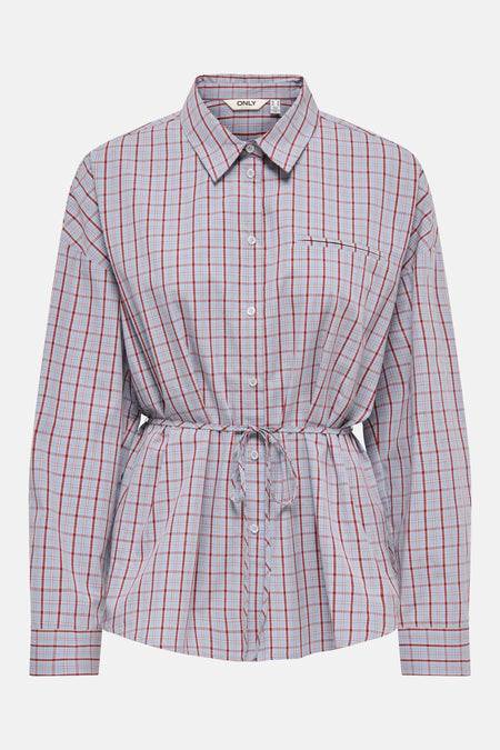 Hemd met lange mouwen - blauw