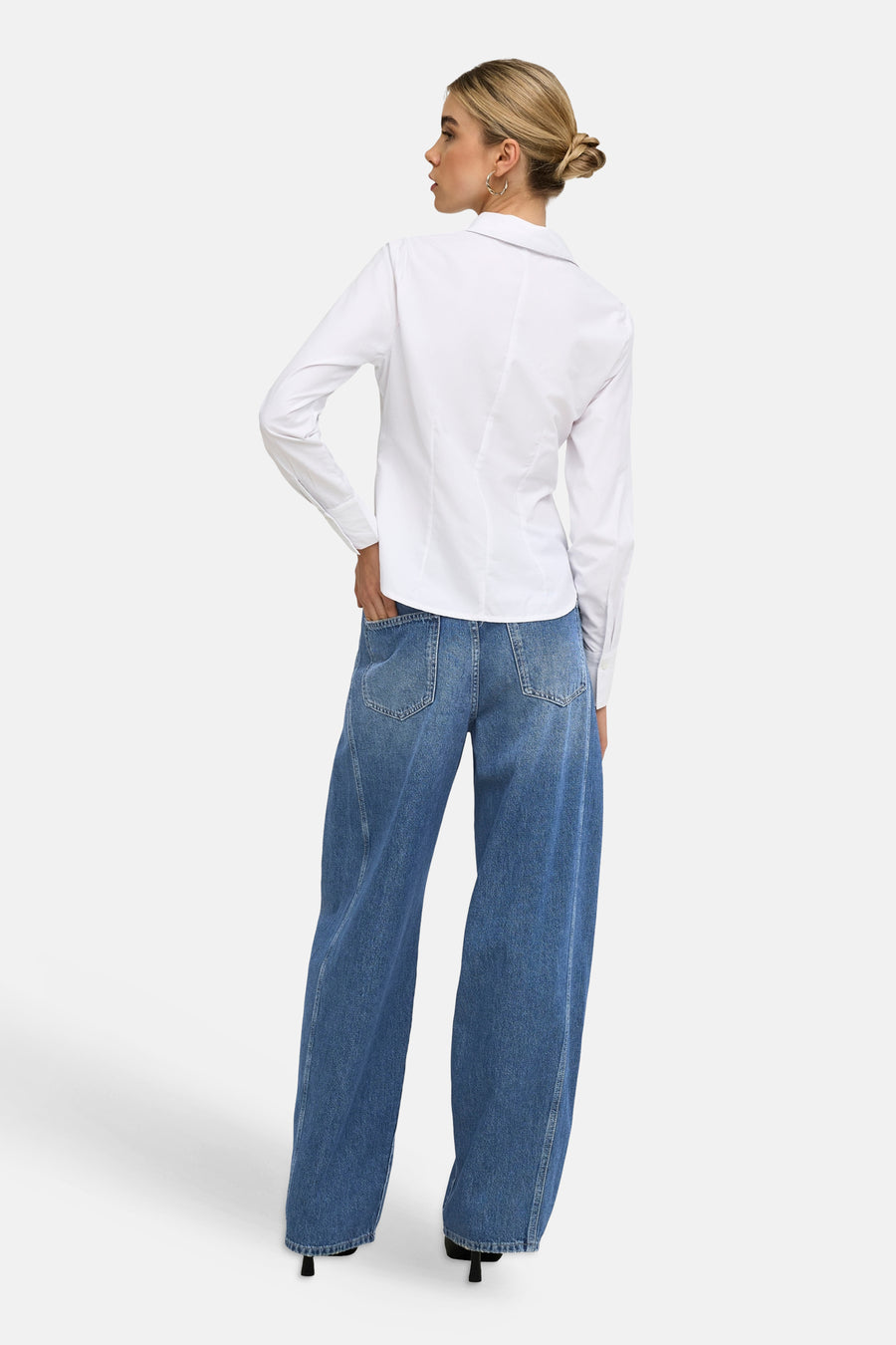 Jeans wide mid blue denim - ONLY®