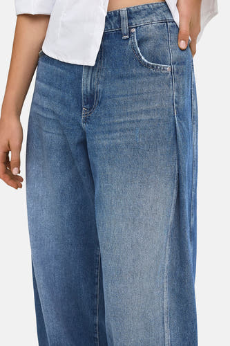 Jeans wide mid blue denim - ONLY®