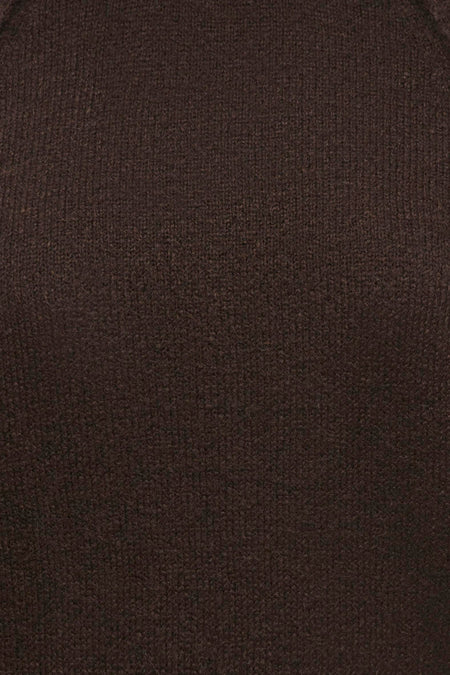 Pull O-hals - bruin
